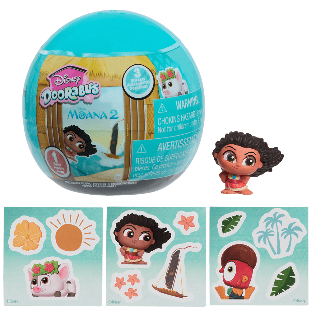 Disney - Doorables Moana 2 Surprise Mini Figures