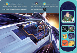 Disney Pixar Buzz Lightyear - English To Infinity and Beyond Interactive Audiobook