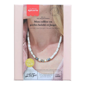 La Petite Épicerie - DIY Heishi Bead Necklace Kit - Jasper