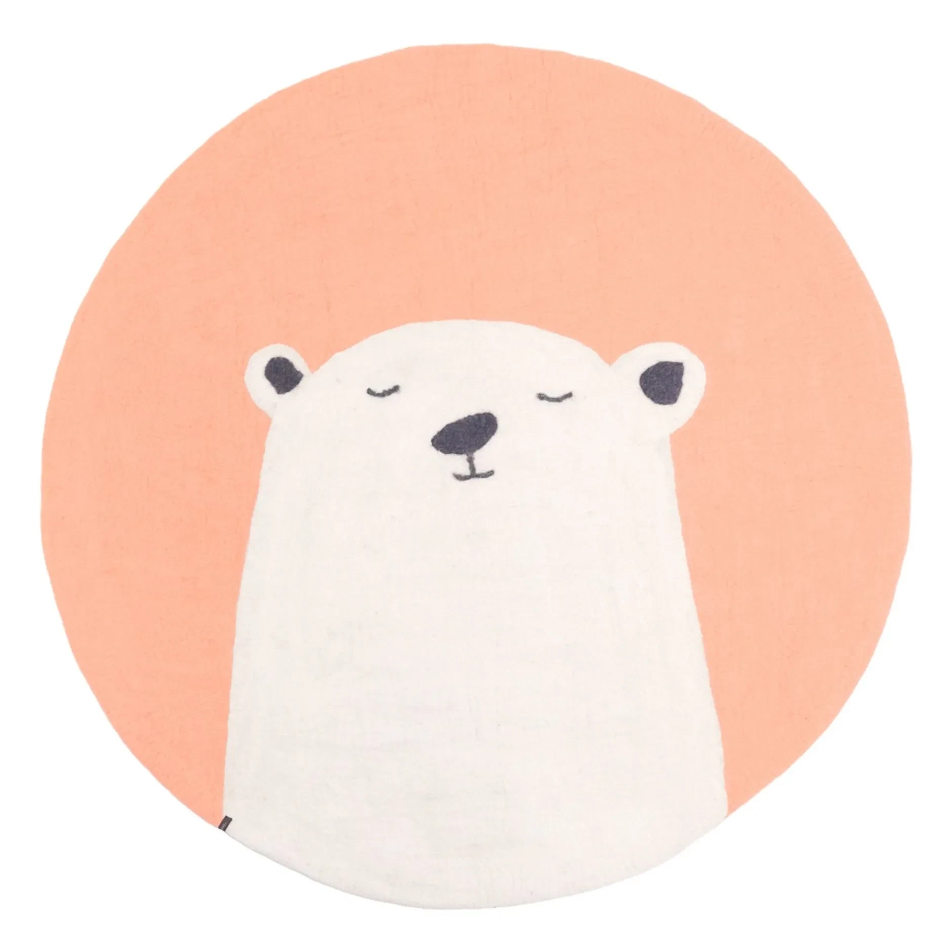 Muskhane - Felt Pasu Grizzly Rug | Caramel