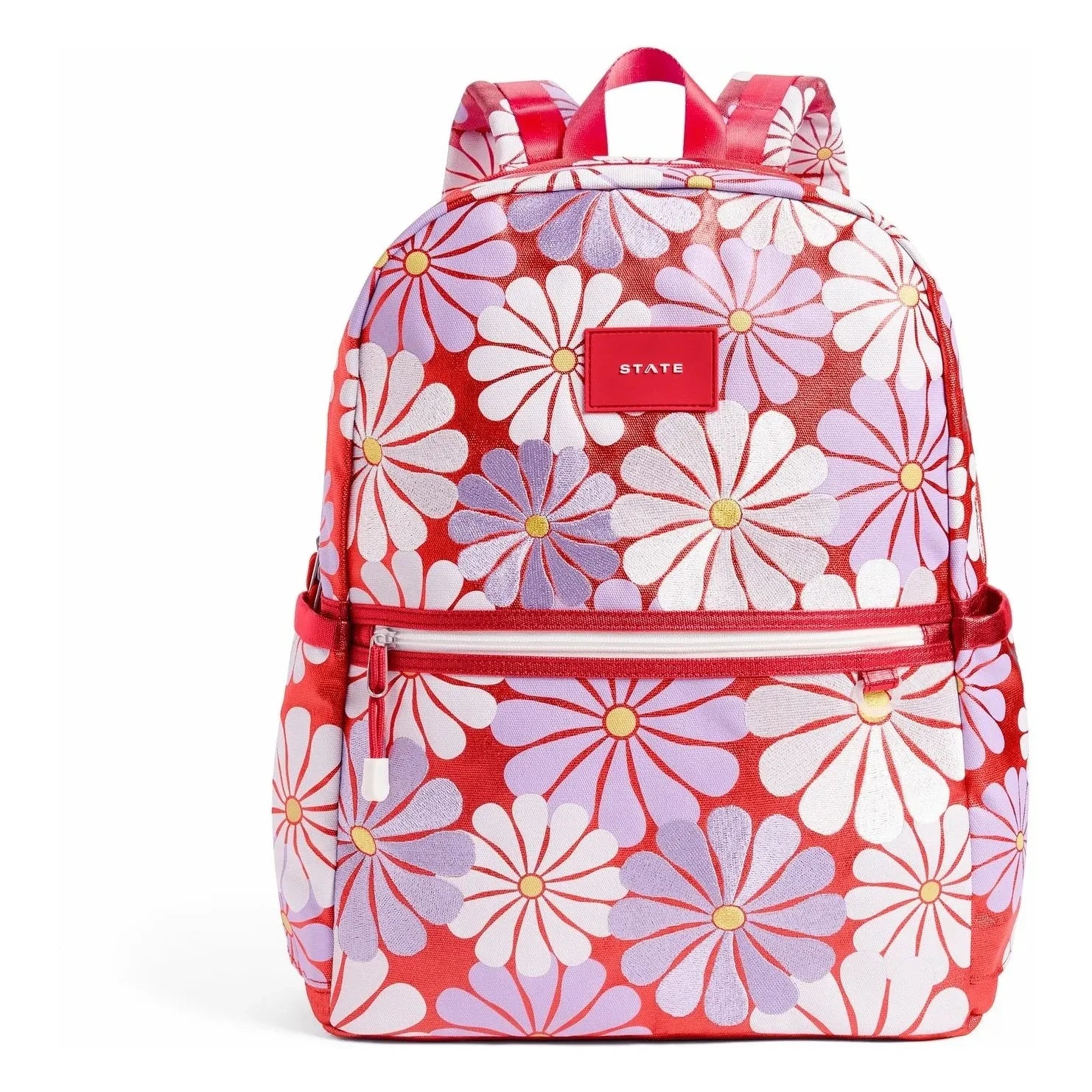 State Bags - Kane Two-Pocket Ruby Floral Backpack | Coral