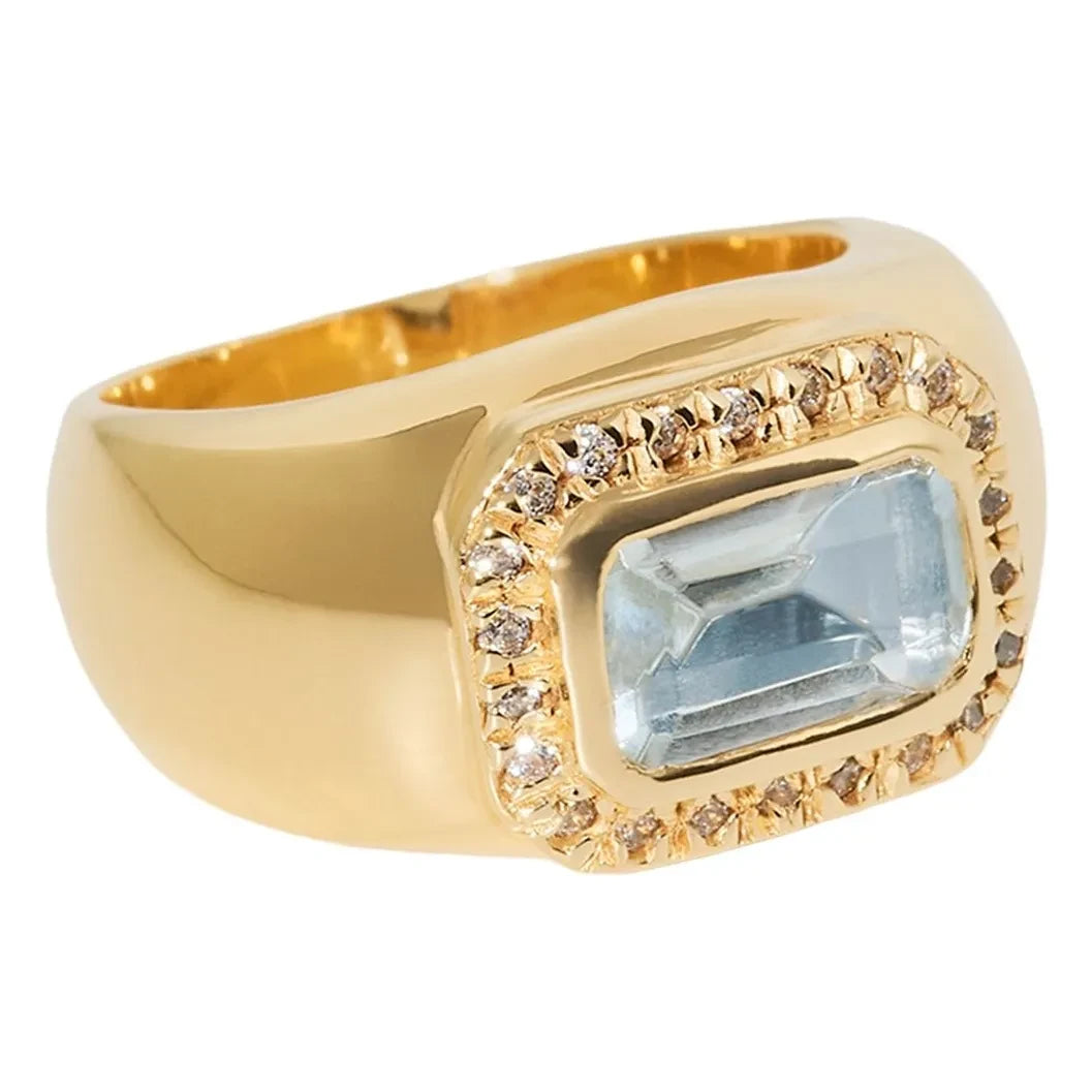 Irene d'Arloz - Ring 01 | Aquamarine