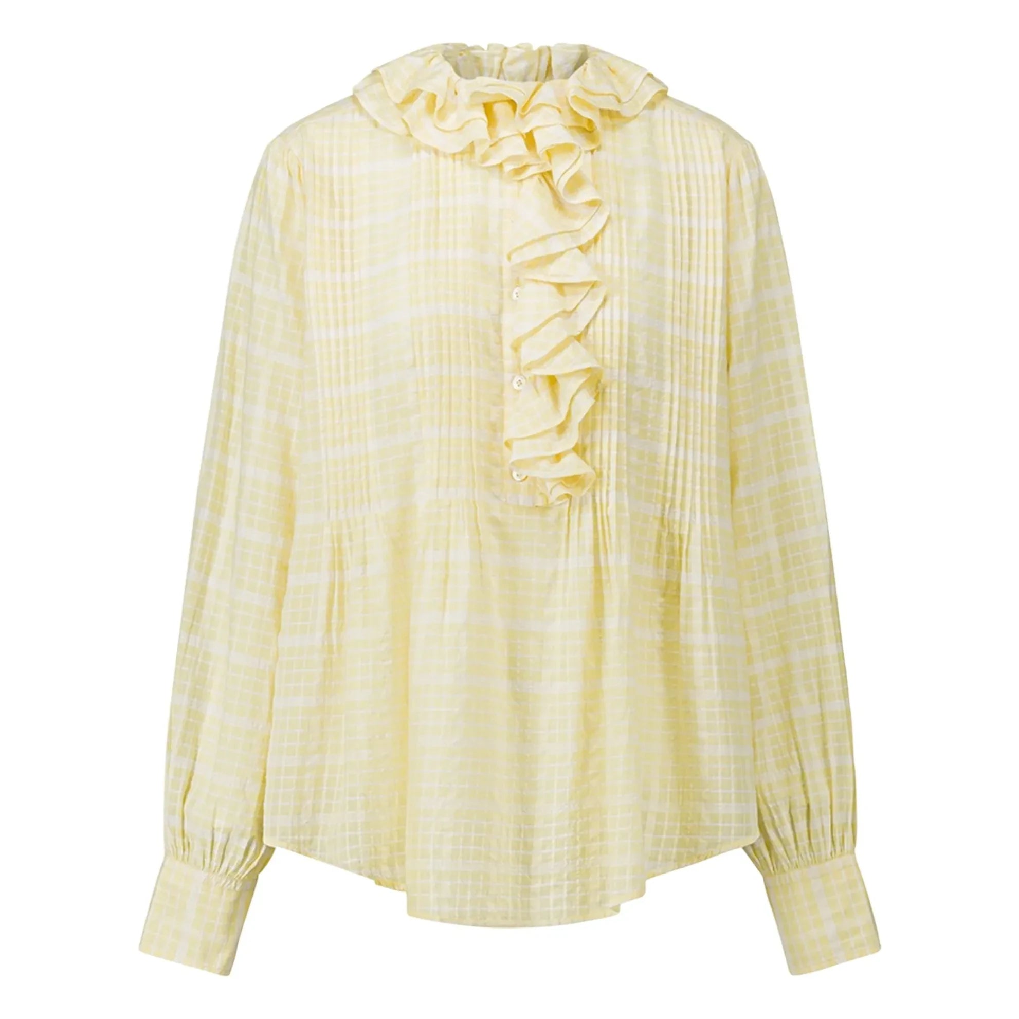 Laurence Bras - Phibi Cotton Blouse | Yellow