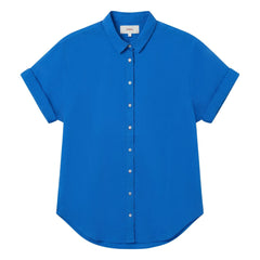 Xirena - Channing Cotton Blouse | Turquoise
