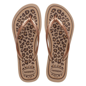 Havaianas - Slim Animals Flip-Flops | Rose Gold