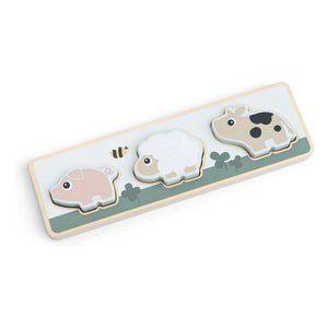 Done by Deer - Tiny Farm Sensory Puzzle
