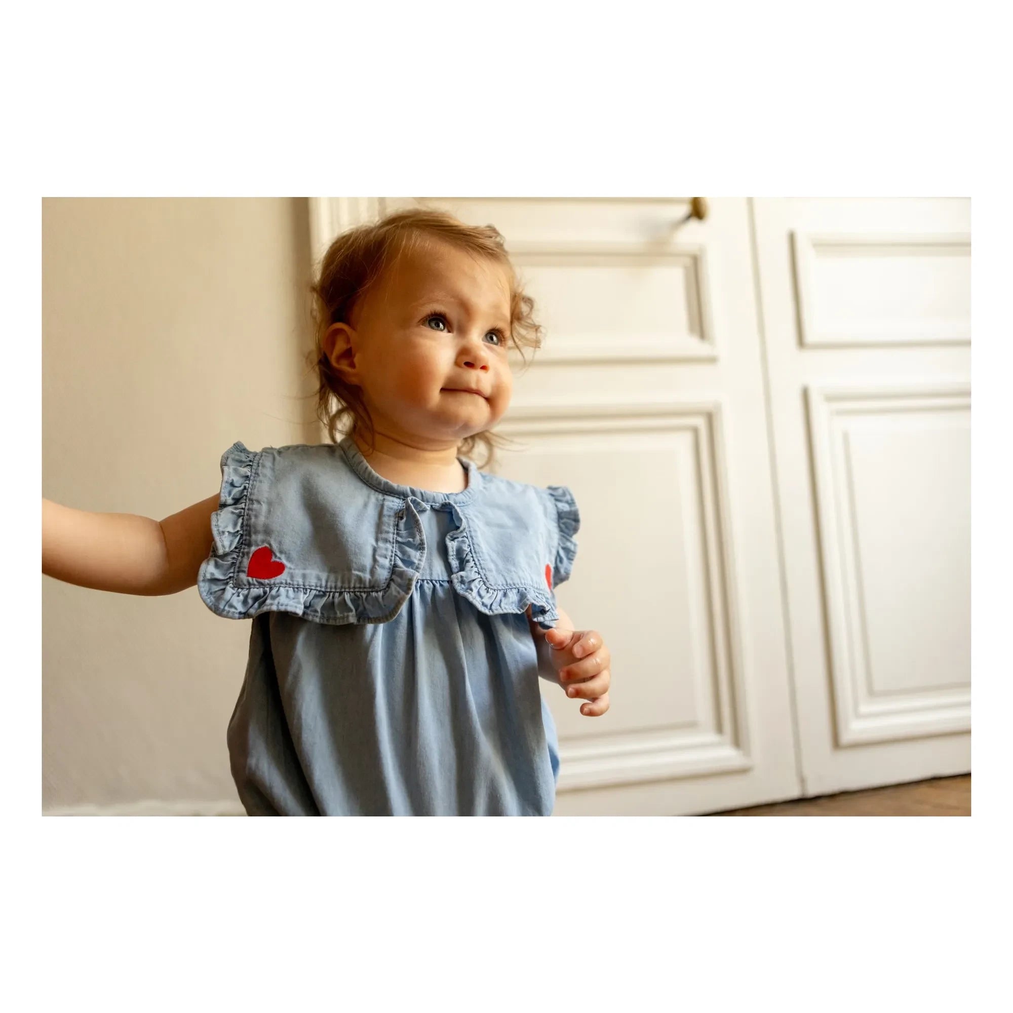 Louis Louise - Celesta Chambray Jumpsuit | Light Blue