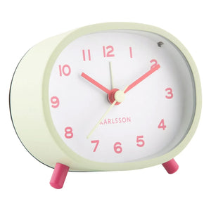 Present Time - Cute Alarm Clock | Green