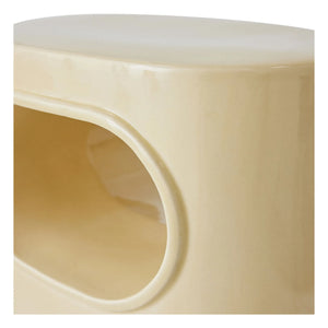 HKliving - Space Side Table | Cream