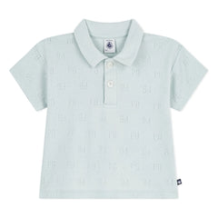 Small Boat - PB Openwork Polo Shirt | Adaçayı