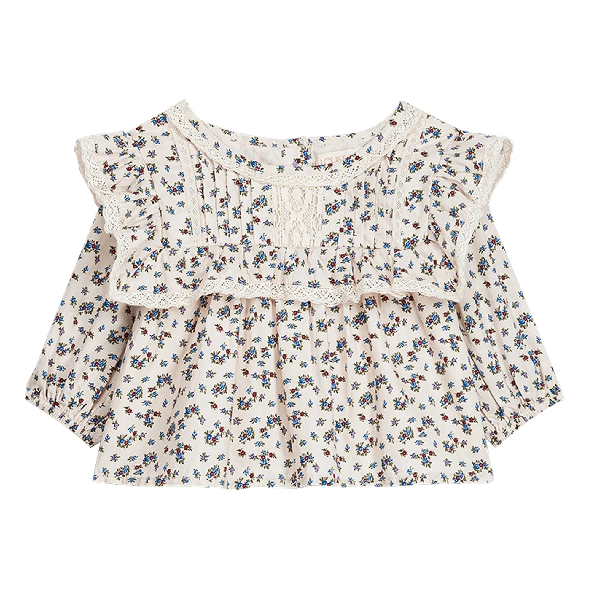 Louise Misha - Kerien Organic Cotton Blouse | Cream