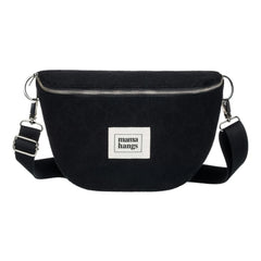 Mama Hangs - Bloom Bag çok amaçlı banana çanta | Siyah