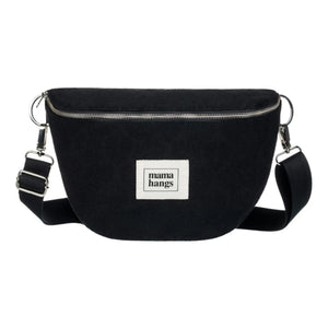 Mama Hangs - Bloom Bag çok amaçlı banana çanta | Siyah