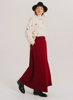 Tinsels - Faustine Cotton Blouse | Ecru