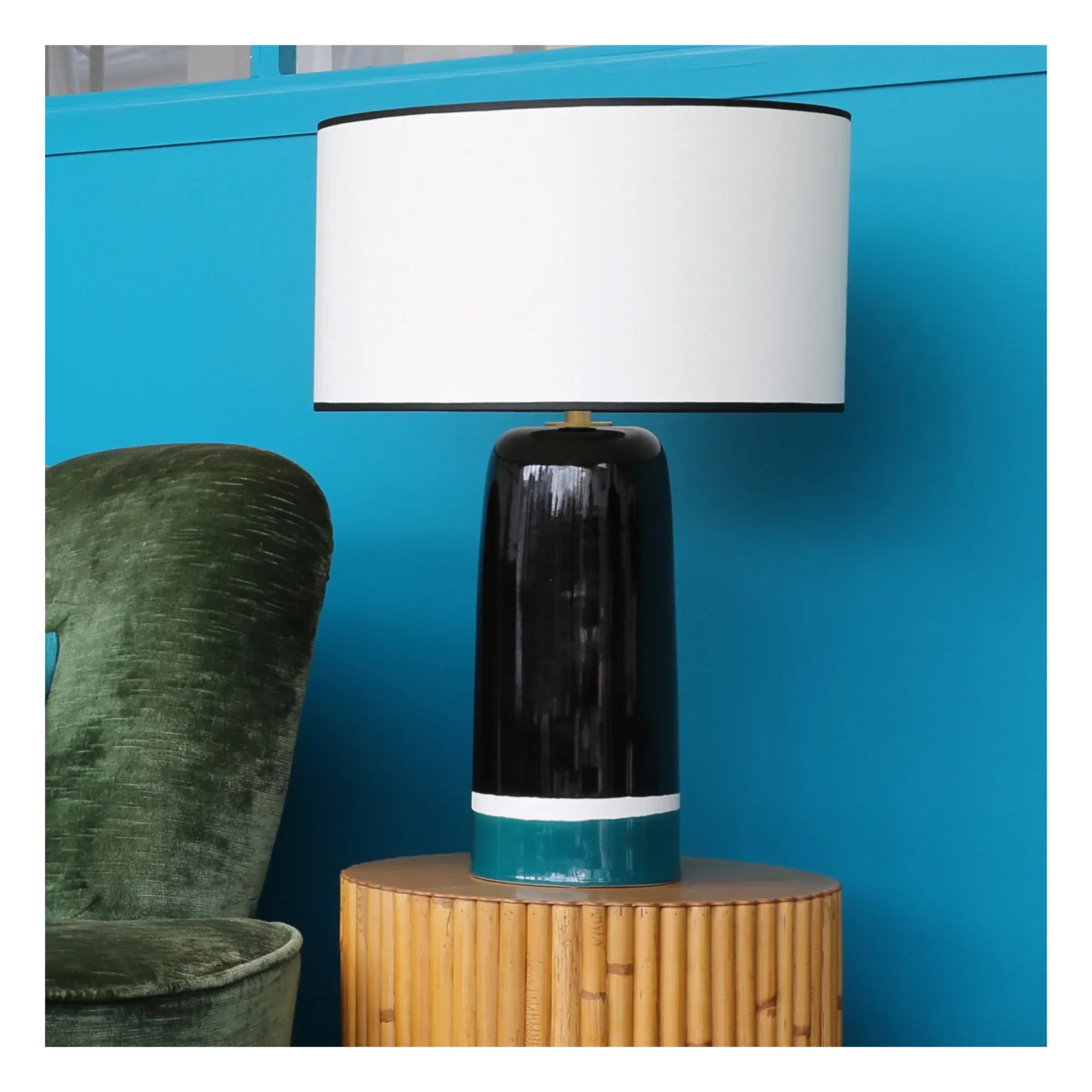 Maison Sarah Lavoine - Sicilia Table Lamp H60cm | Sarah Blue