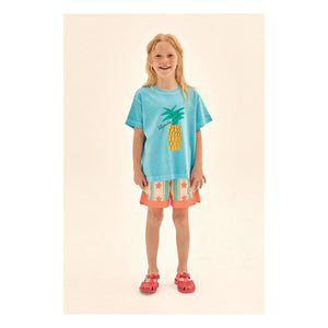 Jelly Mallow - Pineapple T-Shirt | Blue
