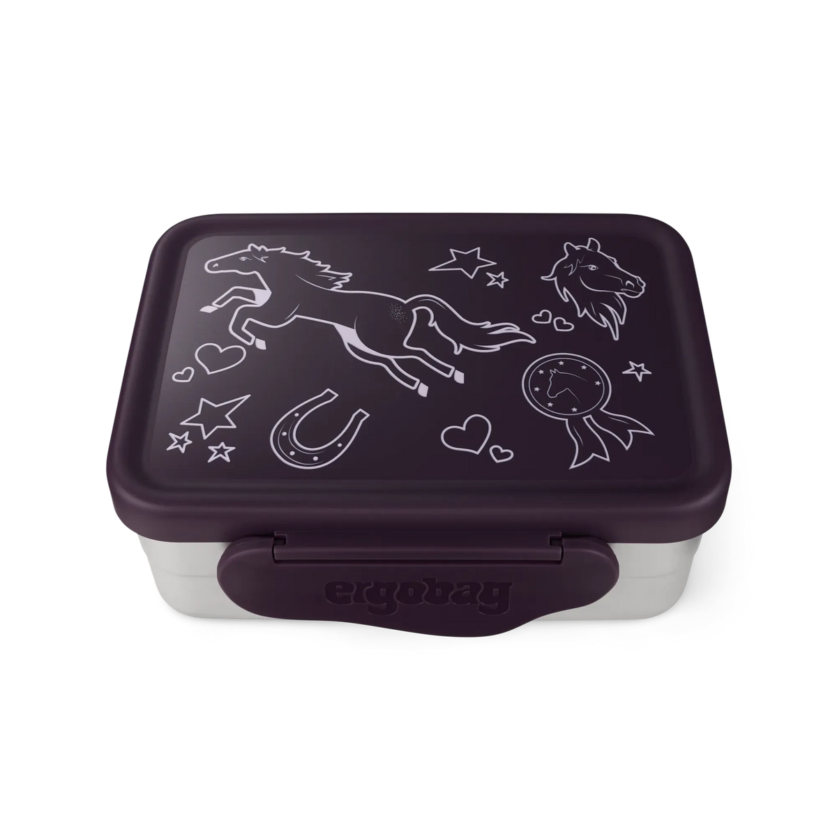 Ergobag - Stainless Steel Lunch Box Purple
