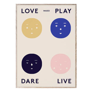 Mado - Four Feelings Poster 50x70cm