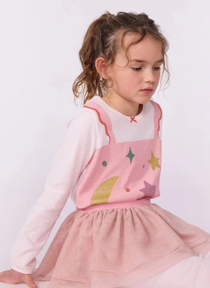 Petit Bateau - Tutu Dancer Pajamas | Pink