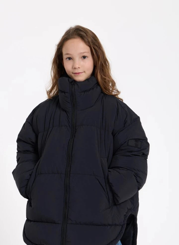Finger in the nose - Snowbag Puffer Jacket | Black