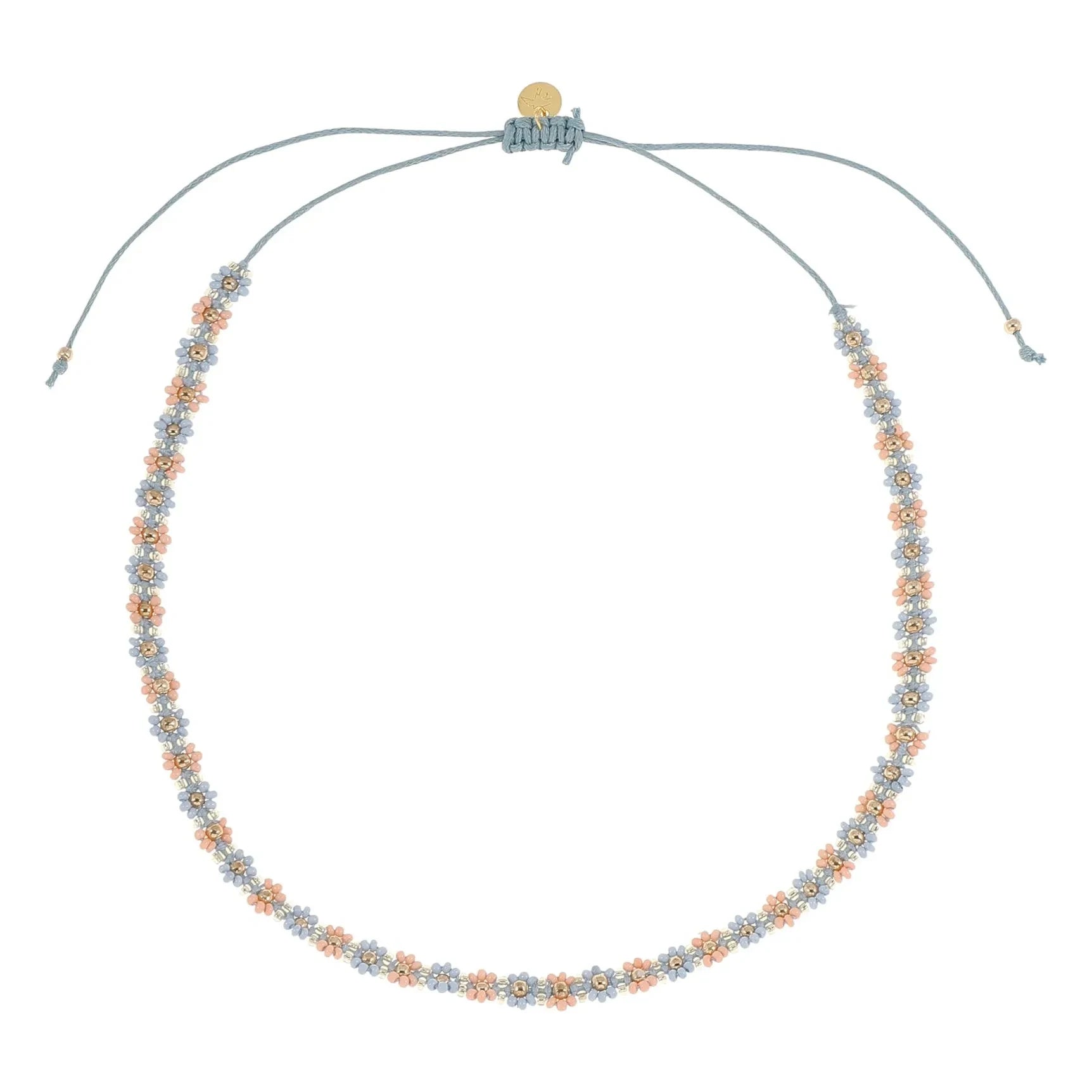 Jenest - Blue Flower Necklace
