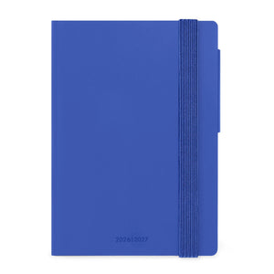 Legami - 16-Month Small Daily Planner for 2026/2027 - Eclectic Blue