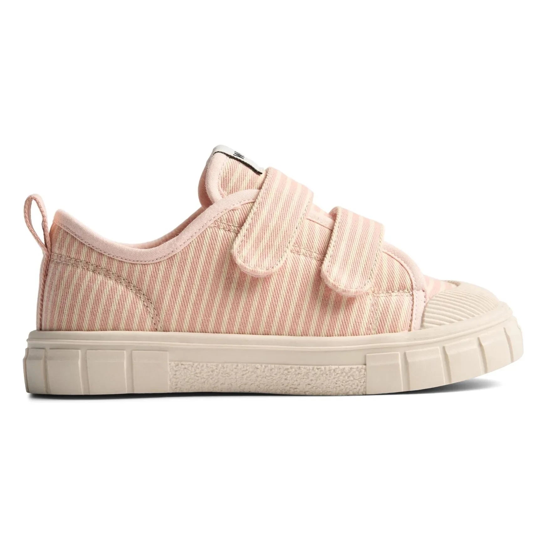 Wheat - Bobbie Striped Sneakers | Powder Pink