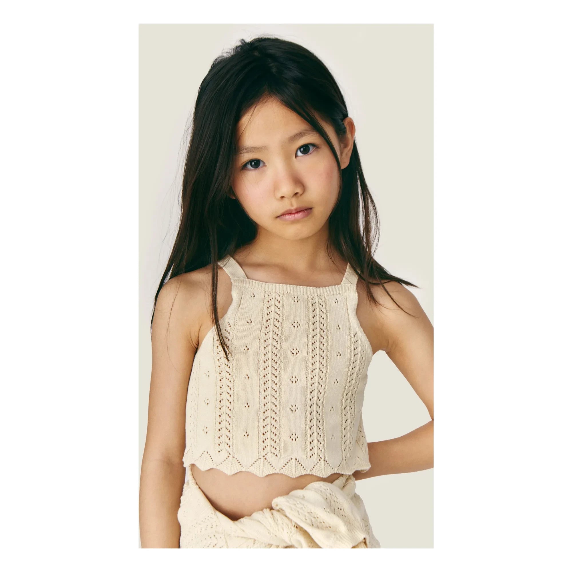 Mipounet - Nilda Crochet Top | Off-White