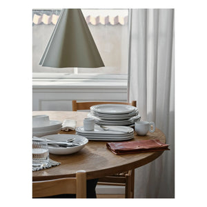 Broste Copenhagen - Stevns Stoneware Egg Holder | White