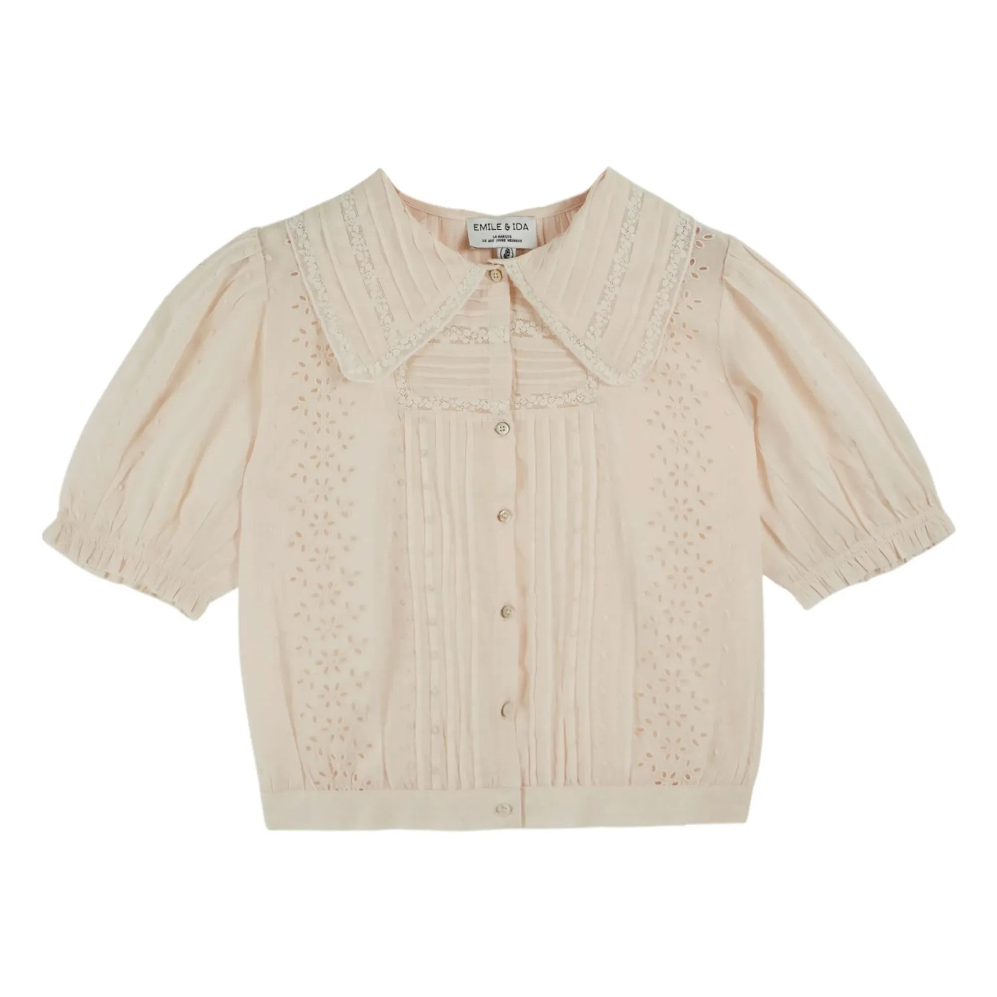 Emile et Ida - Vintage Cotton Blouse | Cream