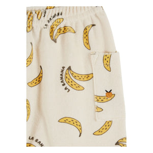 Emile et Ida - Organic Cotton Banana Sarouel Pants | Cream