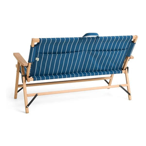 Hay - Outdoor Market foldable bench, Jasper Morrison | Blue