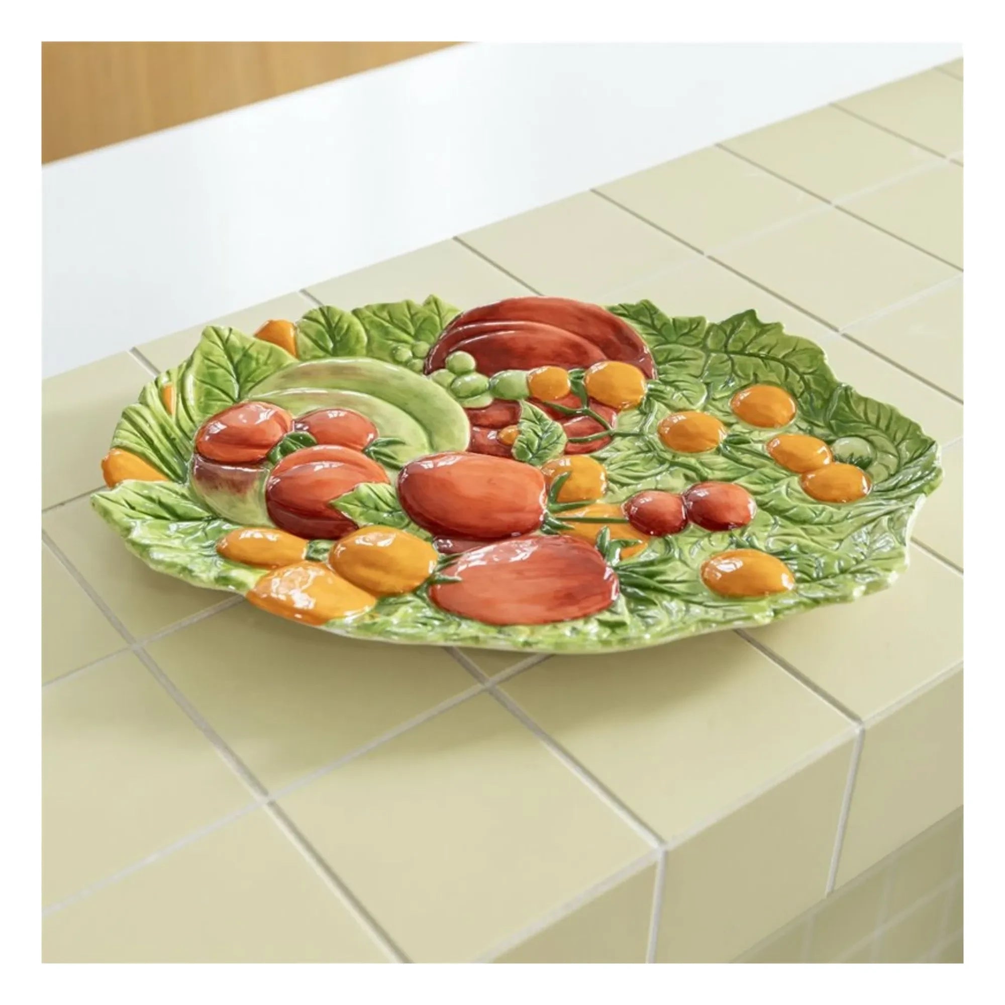 &Klevering - Tomato Plate | Red