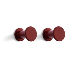 Hay - 2-piece Wall Hook | Red