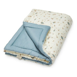 Cam Cam - Sea Garden Blanket | Blue