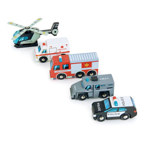Tender Leaf Toys - Emergency Vehicles