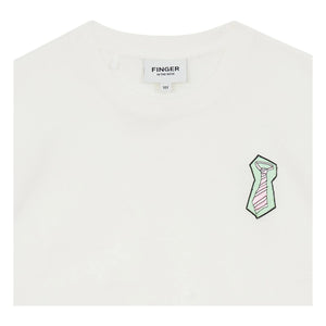 Finger in the nose - Oversize Filo organik pamuklu T-shirt | Beyaz