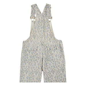 Emile et Ida - Blue | Cotton Floral Patterned Salopet