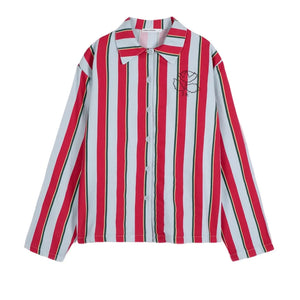 Bobo Choses - Organic Cotton Checked Flannel Pajamas | Red