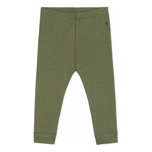 Petit Bateau - Organic Cotton Tights | Khaki