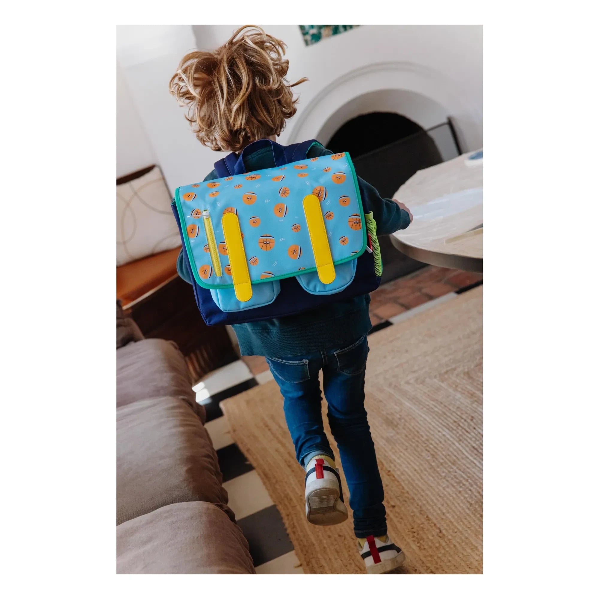 Hello Hossy - Bball Crew Shoulder Bag | Blue