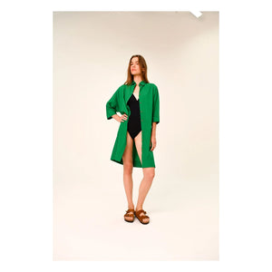Sacrécoeur - Giulietta Poplin Dress | Green