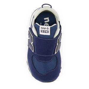 New Balance - 574 New-B Velcro Sneakers | Navy Blue