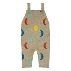 Bayiri - Moon Phases Organic Cotton Romper | Heather Beige