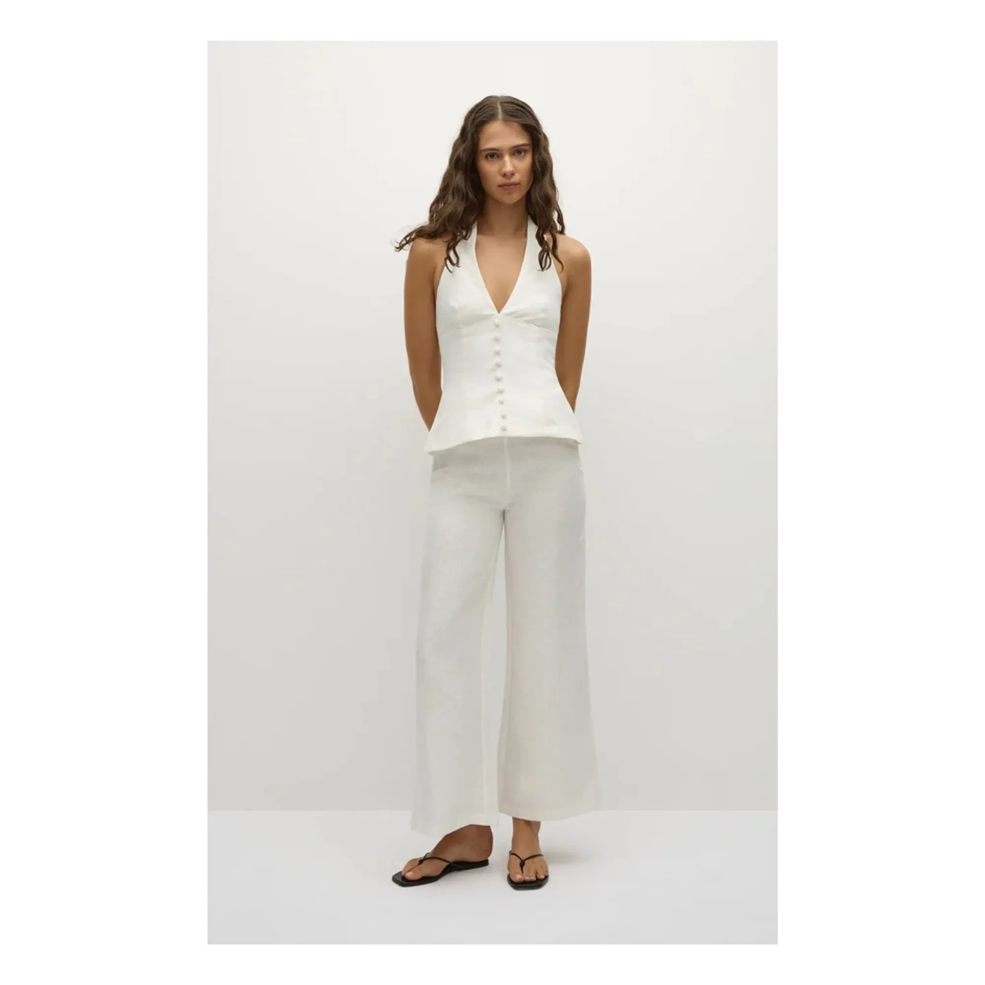 Faithfull the Brand - White Denim Pants