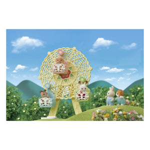 Sylvanian Families - Carousel and Baby Dachshund Toy