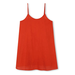 Zadig & Voltaire - Button-Down Ruffle Dress | Blood orange