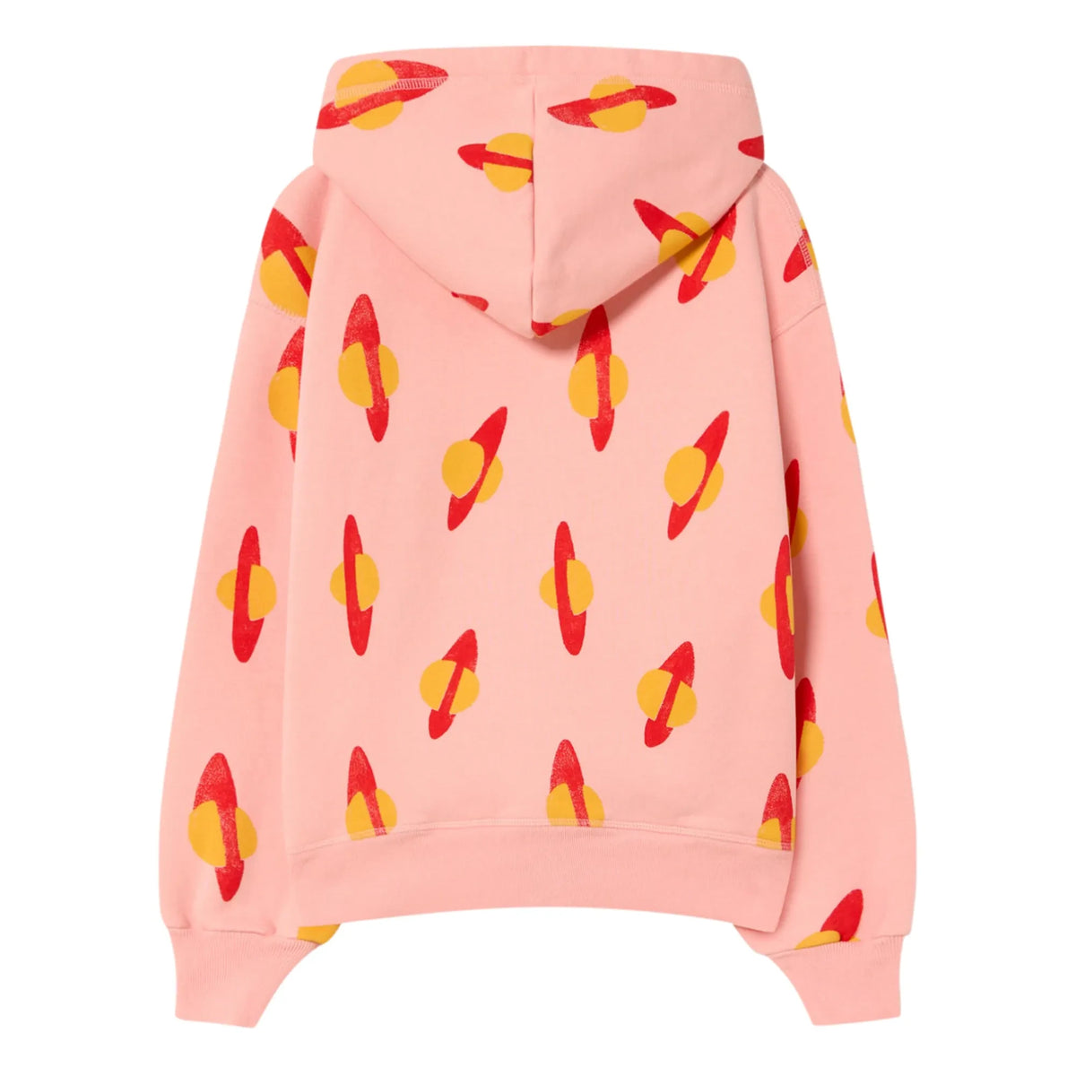 The Animals Observatory - Beaver Planet Hooded Sweatshirt | Pink
