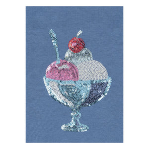 Konges Sløjd - Sweat Loumilla Glaçes Organic Cotton | Blue