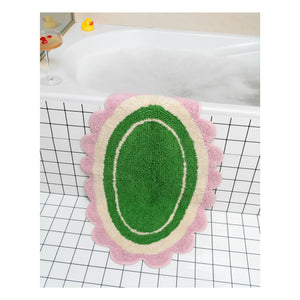 Tarta Gelatina - Carmen Bath Mat | Green